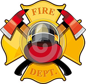 Fire department badge