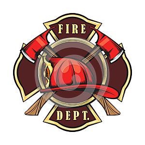 Fire Department Emblem photo