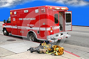 Fire department paramedic