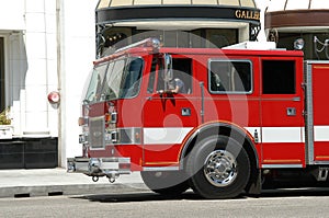 Fire department truck