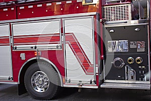 Fire engine detail