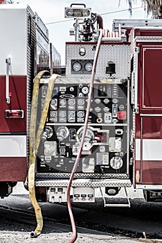 Fire Engine Pump Panel