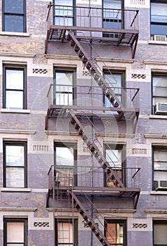 Fire Escape on building