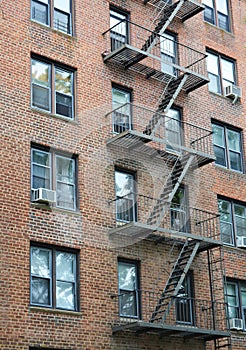 Fire escape, NYC