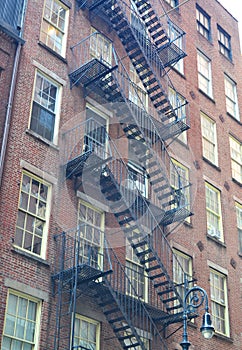 Fire escape, NYC