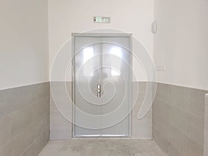 Fire exit door for emergency case