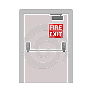 Fire Exit Door Icon