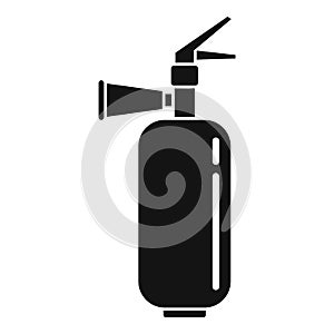 Fire extinguisher help icon, simple style