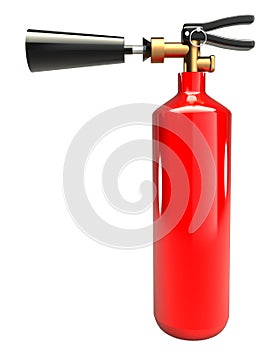 Fire extinguisher (isolated) 3d