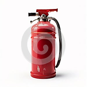 fire extinguisher a portable device used to suppress or extingu photo