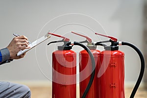 Fire Extinguisher Safety Prevention Check