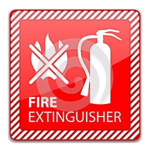 Fire Extinguisher Sign photo