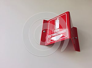 Fire Extinguisher Sign