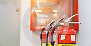 Engineer checking Industrial fire control system,Fire Alarm controller, Fire notifier