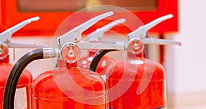 Fire extinguishers available in fire emergencies