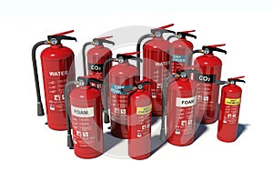 Fire extinguishers