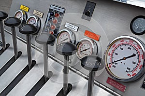 Fire-extinguishing system control panel