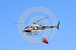 Fire fighter helicopter