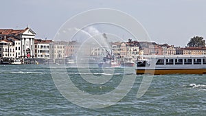 Fire Fighters Boat Venice