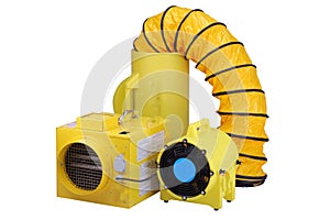 Fire fighting ventilation fan