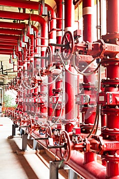 fire fighting water supply pipeline system