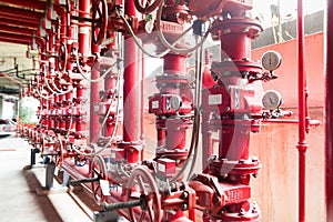 fire fighting water supply pipeline system