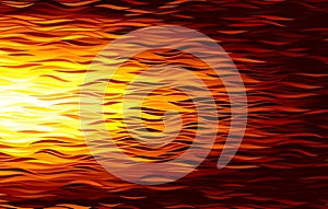 Fire flame. Abstract vector wave background