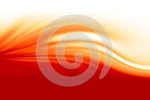 Fire flame. Abstract vector wave background