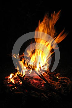 Fire flame ember burn