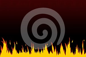 Fire flame