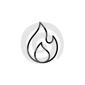 fire, flame icon. Element of Fire for mobile concept and web apps icon.