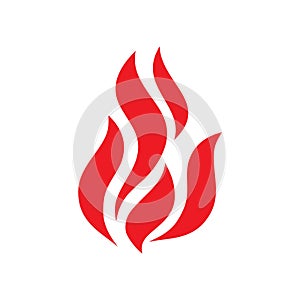 Fire Flame Logo design vectorm Fire icon