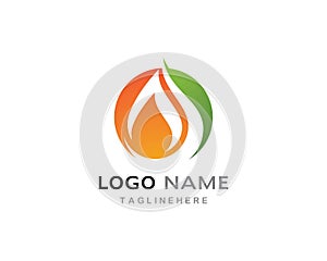 Fire flame Logo Template