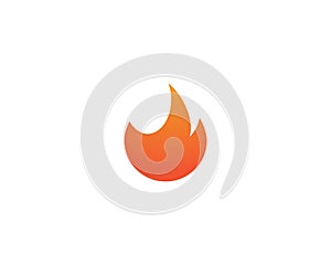 Fire flame Logo Template