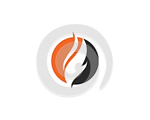 Fire flame Logo Template