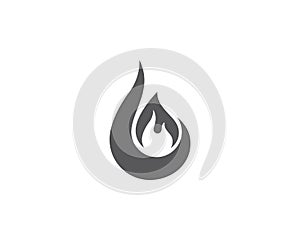 Fire flame Logo Template