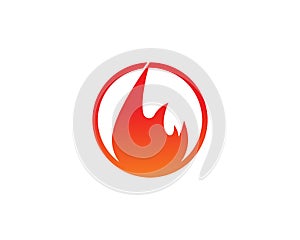 Fire flame Logo Template