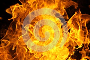 Fire flame texture background