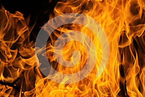 Fire flame texture background