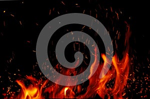 Fire and flames photo