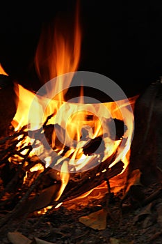 Fire and Flames for background