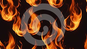 fire flames background A fire flames wallpaper with a black and orange color scheme and a realistic effect