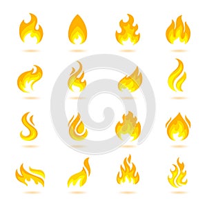 Fire Flames Icons