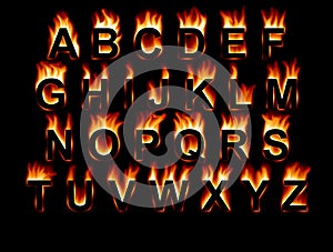 Fire Font