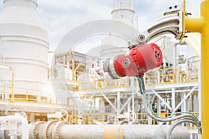 Fire and gas detection and monitoring system in hazardous area i