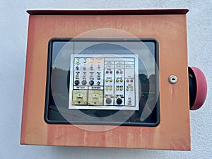 Fire and Gas Suppression Control Panel