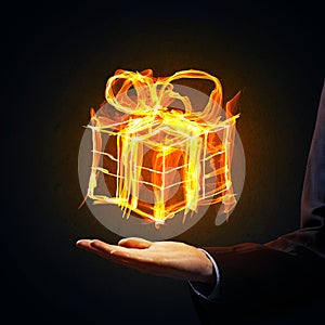 Fire gift box