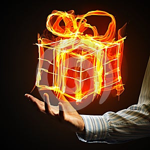 Fire gift box