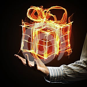 Fire gift box
