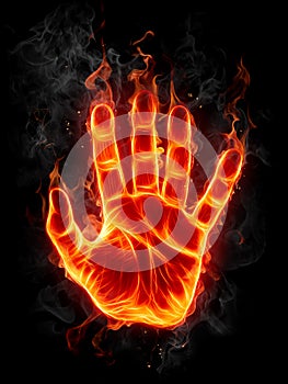 Fire hand